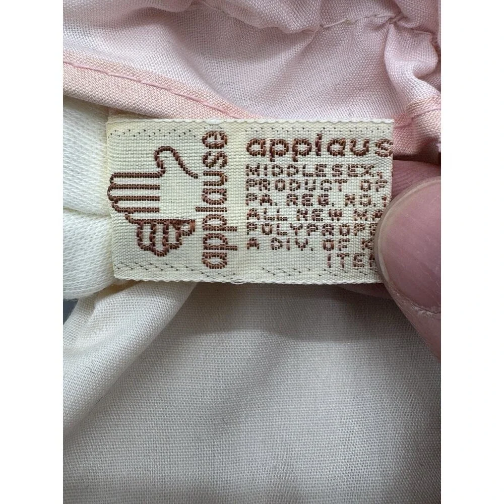 Vintage 1981 Applause Knickerbocker Sunbonnett Pursetts Flat 7
